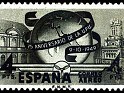 Spain 1949 UPU 4 Ptas Green Edifil 1065. 1065. Uploaded by susofe